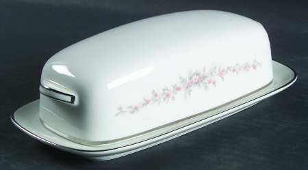 Rosepoint 1/4 Lb Covered Butter by Noritake