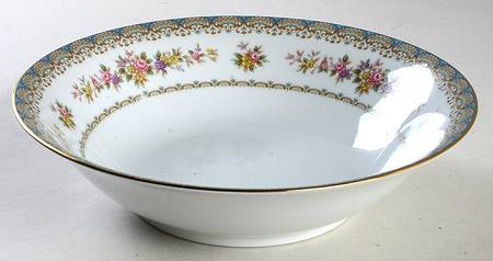 Rosette 9" Round Vegetable Bowl