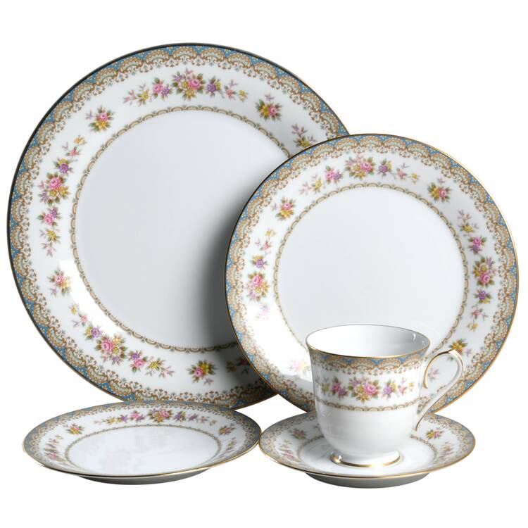 Rosette 5 Piece Place Setting