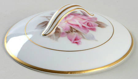 Rosetta Lid for Sugar Bowl