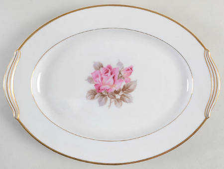 Rosetta 11" Oval Serving Platter