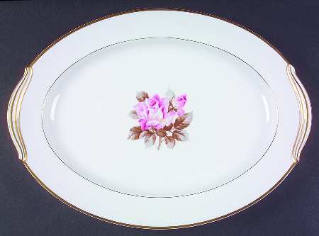 Rosetta 16" Oval Serving Platter