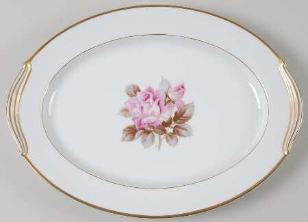Rosetta 13" Oval Serving Platter
