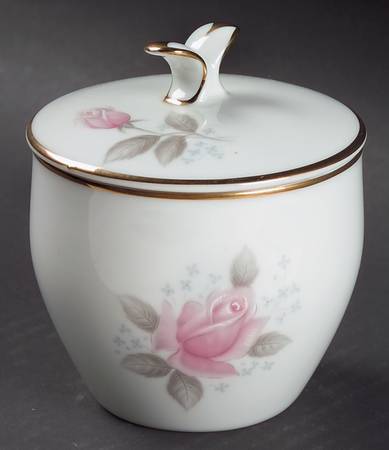 Roseville Sugar Bowl & Lid