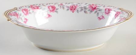Rosewood 10" Oval Vegetable Bowl