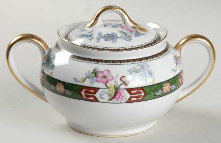 Rosewood Sugar Bowl & Lid