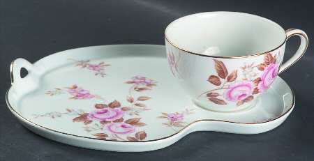 Rosilla Snack Plate & Cup Set