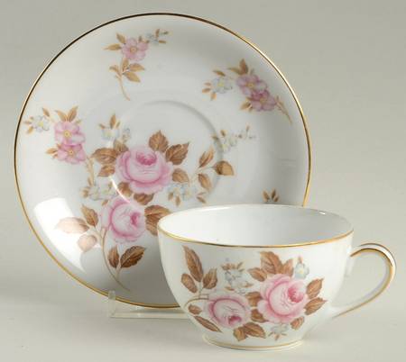 Rosilla Flat Cup & Saucer Set