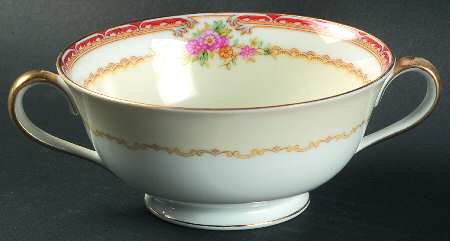 Rosina Footed Cream Soup Bowl