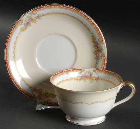 Rosina Footed Cup & Saucer Set