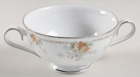 Roundelay Footed Cream Soup Bowl