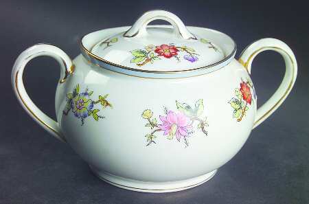 Rouen Sugar Bowl & Lid