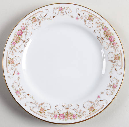 Rose Yard Bread & Butter Plate