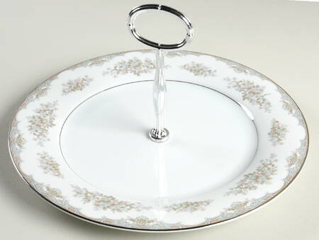 Royce Round Serving Plate with Center Handle (Dp) Hc
