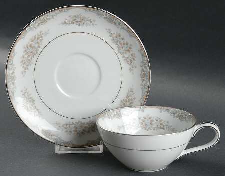 Royce Flat Cup & Saucer Set