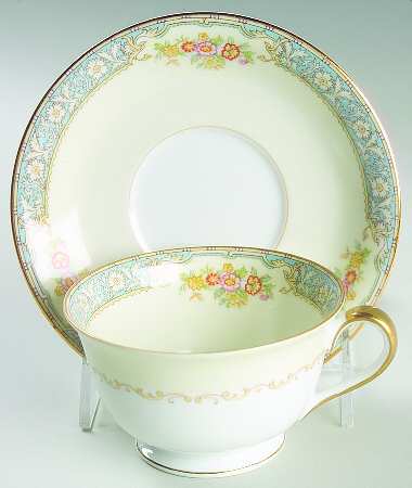 Royce Footed Cup & Saucer Set