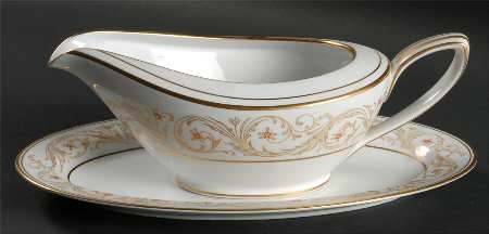 Rubigold Gravy Boat & Underplate