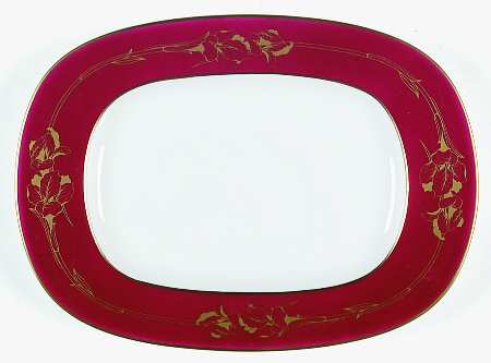 Ruby Garland Relish/Butter Tray