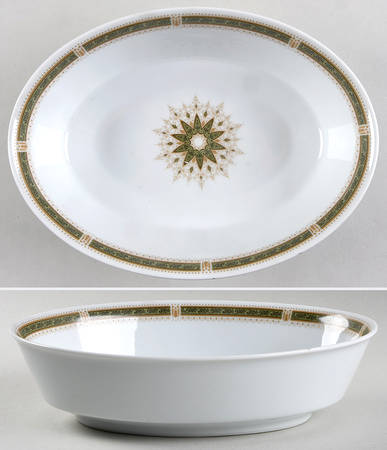 Ruskin 9" Oval Vegetable Bowl