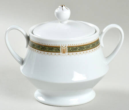 Ruskin Sugar Bowl & Lid