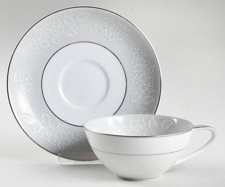Sabrina Flat Cup & Saucer Set
