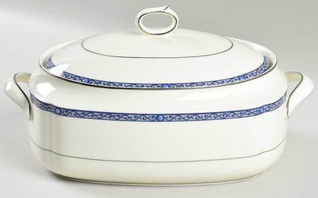 Sapphire Cathedral Oval Covered Vegetable