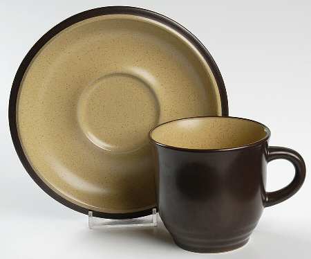 Safari Flat Cup & Saucer Set
