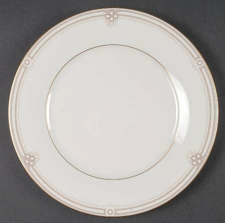 Satin Gown Salad Plate