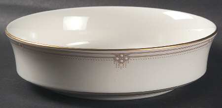 Satin Gown 8" Round Vegetable Bowl