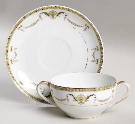 The Sahara Flat Bouillon Cup & Saucer