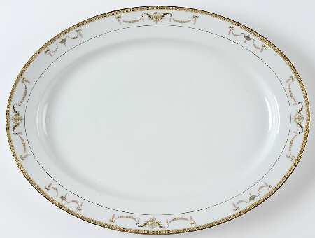 The Sahara 16" Oval Serving Platter