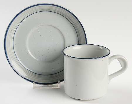 Saddle Hill Flat Cup & Saucer Set