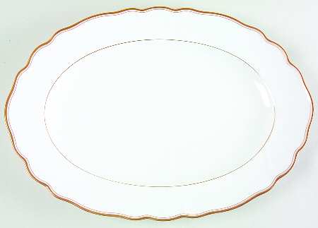 Salutation 16" Oval Serving Platter