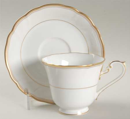 Salutation Footed Cup & Saucer Set