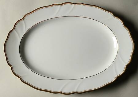 Salutation 14" Oval Serving Platter