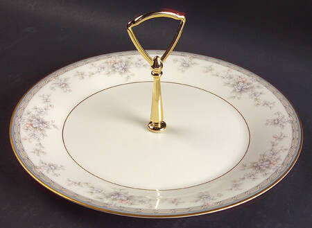 Salzburg Round Serving Plate with Handle (DP)