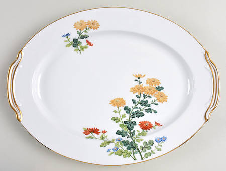 Sandra 14" Oval Serving Platter