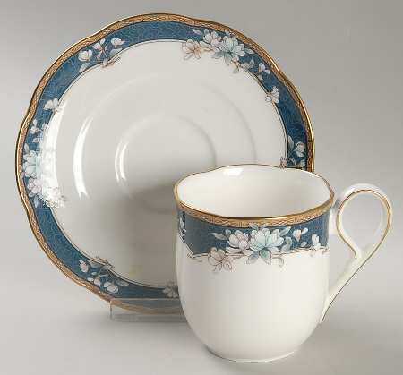 Sandhurst Flat Cup & Saucer Set