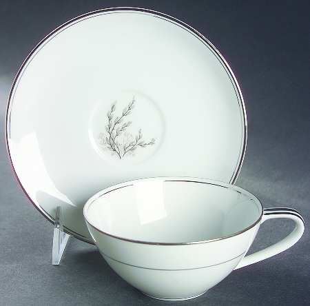 Sanford Flat Cup & Saucer Set