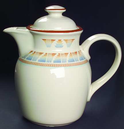 Sand 'N Sky Tea/Coffee Pot & Lid