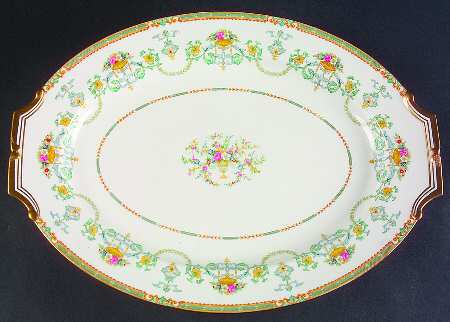 Saulsbury (No #, Smooth) 16" Oval Serving Platter