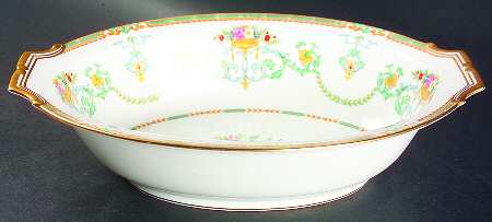 Saulsbury (No #, Smooth) 10" Oval Vegetable Bowl