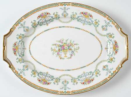 Saulsbury (No #, Smooth) 11" Oval Serving Platter