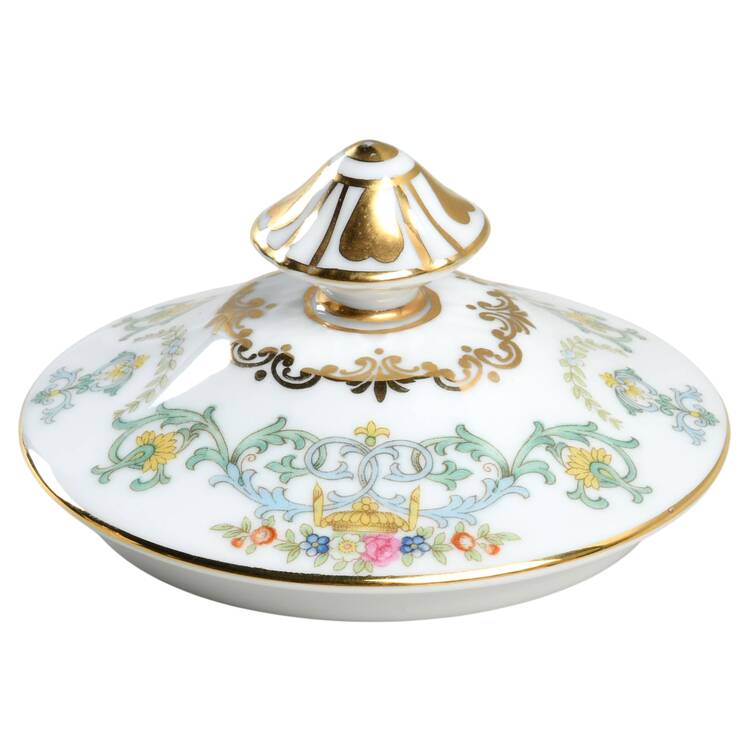 Saulsbury (No #, Scalloped) Lid for Sugar Bowl