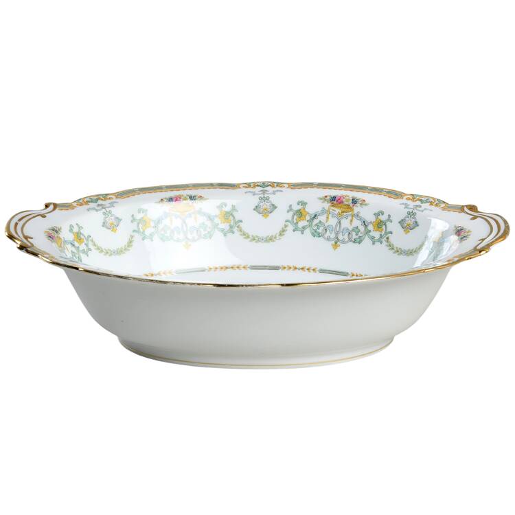 Saulsbury (No #, Scalloped) 10" Oval Vegetable Bowl