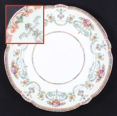 Saulsbury (No #, Scalloped) by Noritake