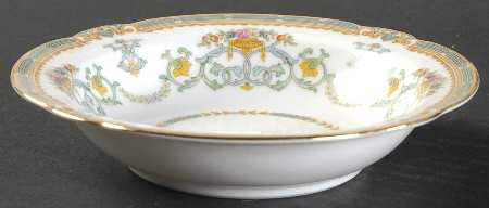 Saulsbury (No #, Scalloped) Rim Fruit/Dessert (Sauce) Bowl
