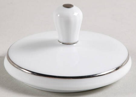 Savannah (Rim, Platinum) Lid for Sugar Bowl