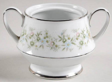 Savannah (Rim, Platinum) Sugar Bowl No Lid