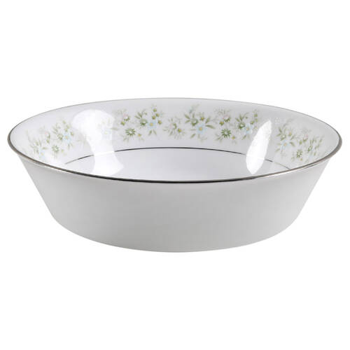 Savannah (Rim, Platinum) 9" Round Vegetable Bowl